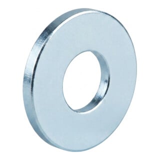 DIN 125-A/ISO 7089 Unterlegscheibe flach ohne Fase, Messing