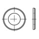 DIN 125 Flache Scheibe Edelstahl A2 B 13mm mit Fase Form B-1