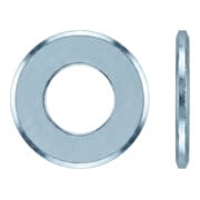 DIN 125 Unterlegscheibe flach mit Fase, Edelstahl, blank-1