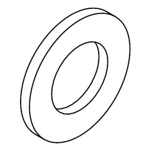 DIN 125 Unterlegscheibe, Edelstahl A2 A 15 KP