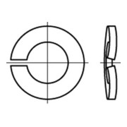DIN 128 Federring Form A, Edelstahl A4, blank