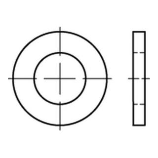 DIN 1441 Scheibe für Bolzen, Stahl