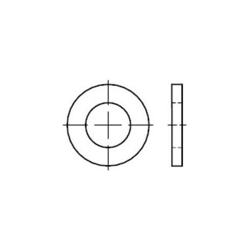 DIN 1441 Rondelle pour goupille, classe produit C (g), ST 25 KP
