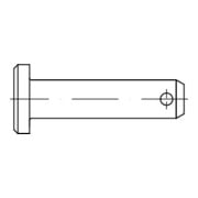 DIN 1444 Goupille à tête, ST galZn h11 L 12x50x44,5 HP-1