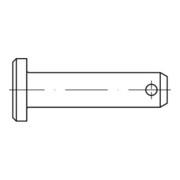 DIN 1444 Form B Splintlochbolzen galv. verzinkt Stahl