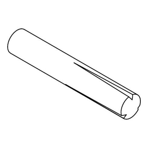 DIN 1472 Passkerbstift, Edelstahl A1 8x12 HP