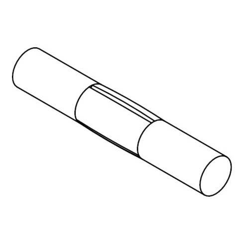 DIN 1475 Goupille moletée, ST 10x45 HP