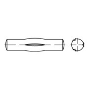 DIN 1475/ISO 8742 Knebelkerbstift, Stahl, blank
