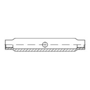 DIN 1478 Écrou de tension en tube d'acier, forme fermée, 3.6 galZn fermé M6 HP
