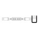 DIN 1480 Manille de levage, 3,6 tzn ouvert ÜZ Tol. poids Gw.-6h M12 graissé-1