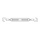 DIN 1480 Spannschloss, 3.6 galZn H/H M16 geschmiedet HP-1