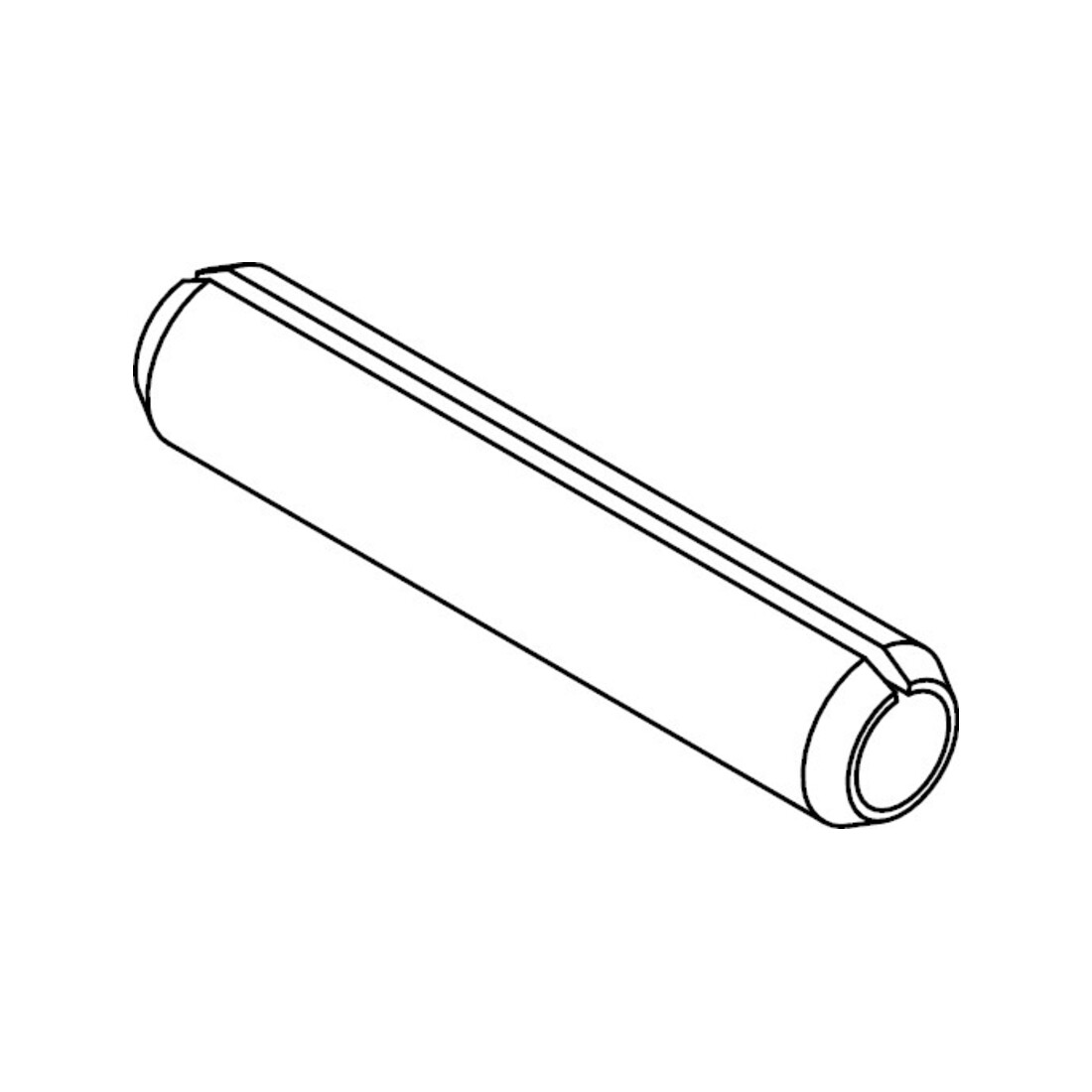 DIN 1481 Goupille élastique (manchon élastique), exécution lourde, 1.4310 2x12 HI