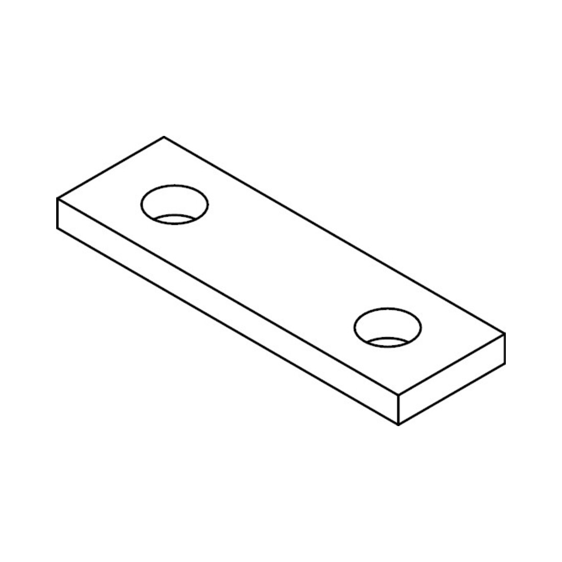 DIN 15058 Support d'essieu, ST 20x5 HP