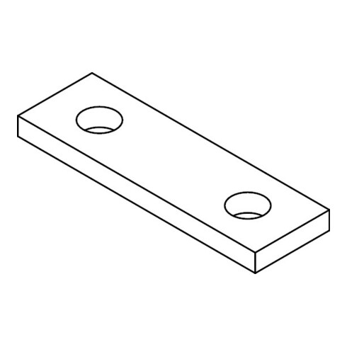 DIN 15058 Support d'essieu, ST 40x10 HP