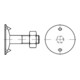 DIN 15237 Tellerschraube mit Tellerscheibe, mit Mutter, Mu 3.6 M6x20 HP 0-1