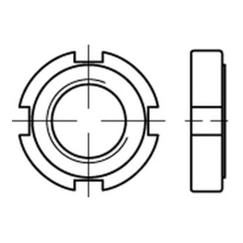 DIN 180 Nutmutter Au