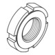 DIN 1804 Nutmutter, w = ungehärtet, ungeschliffen, 14H M72x1,5 HP-3