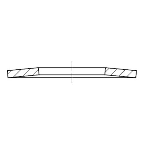 DIN 2093 Rondelle Belleville, ST 31,5x16,3x1,25 H