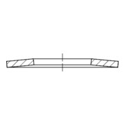 DIN 2093 Tellerfeder, 1.4310 18x9,2x0,7 HP
