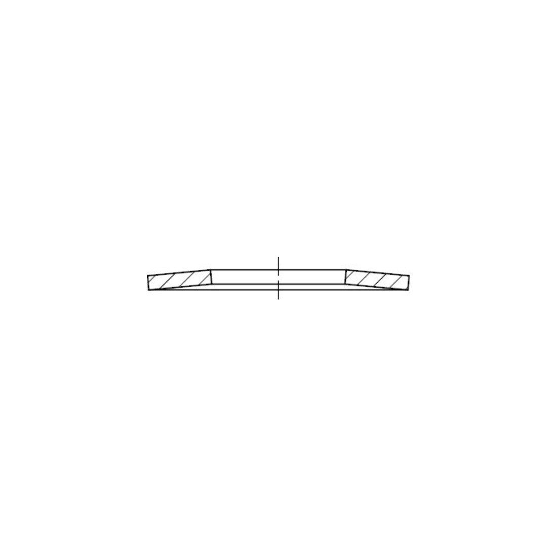 DIN 2093 Tellerfeder, ST 15x6,2x0,7 HP