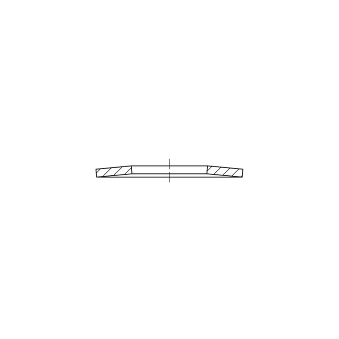 DIN 2093 Tellerfeder Stahl 18x8,2x0,8mm