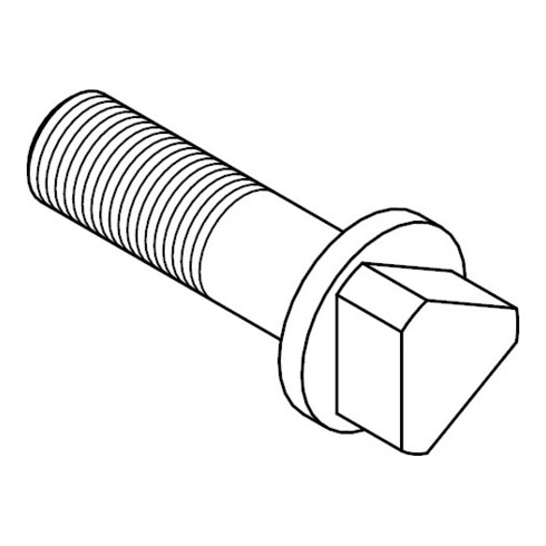DIN 22424 Dreikantschraube, 8.8 A M8x30 HP