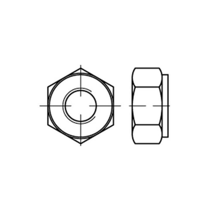 DIN 251 Sechskantmuttern 24CrMo5 NF M 12 alternativ 25 ; Industrial Quality Supplies