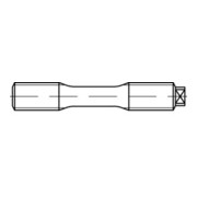 DIN 2510 Dehnschraube mit zwei Muttern, 21CrMoV5-7), blank