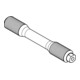 DIN 2510 Schraubenbolzen mit Dehnschaft, L= mit langem Gewinde, mit Mutter, 1.7709 LM24x95 je 2 Mu NF HP-3