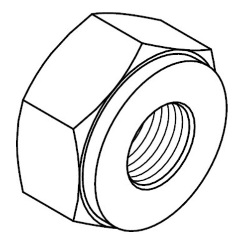DIN 2510 Schraubenbolzen mit Dehnschaft, L= mit langem Gewinde, mit Mutter, 24CrMo5/25CrMo4 NF M33 HP