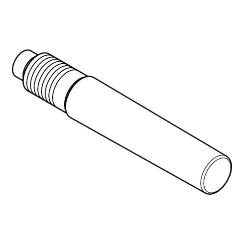 DIN 258 Kegelstift mit Gewindezapfen, ST 8x75 HP