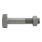 DIN 261 Hammerschraube mit Sechskantmutter, Stahl, blank-1