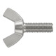DIN 316 Flügelschraube amerikansiche Form M8x60 Edelstahl A2 blank