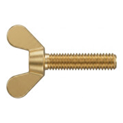 DIN 316 Flügelschraube, deutsche Form, Messing-1
