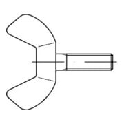 DIN 316 Vis à oreilles, acier inoxydable A2 M10x16 HP