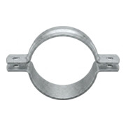 DIN 3567 Rohrschelle Form A, Edelstahl, blank-1