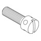 DIN 404 Kreuzlochschraube mit Schlitz, 5.8 galZn M3x6 HP-3