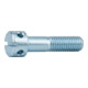 DIN 404 Zylinderkopf-Kreuzlochschraube M3x8 Edelstahl A1 blank Schlitz