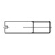 DIN 427/ISO 2342 Schaftschraube M5x30 Stahl 14H blank Schlitz m. Kegelkuppe