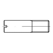 DIN 427/ISO 2342 Schaftschraube mit Kegelkuppe und Schlitz, Edelstahl A1-50, blank