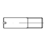 DIN 427/ISO 2342 Schaftschraube mit Kegelkuppe und Schlitz, Edelstahl A1-50, blank