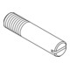 DIN 427 Schaftschraube mit Kegelkuppe, mit Schlitz, 14H galZn M3x12 HP-3