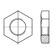 DIN 431 Écrou de tube, MS BG 1 1/2 HP