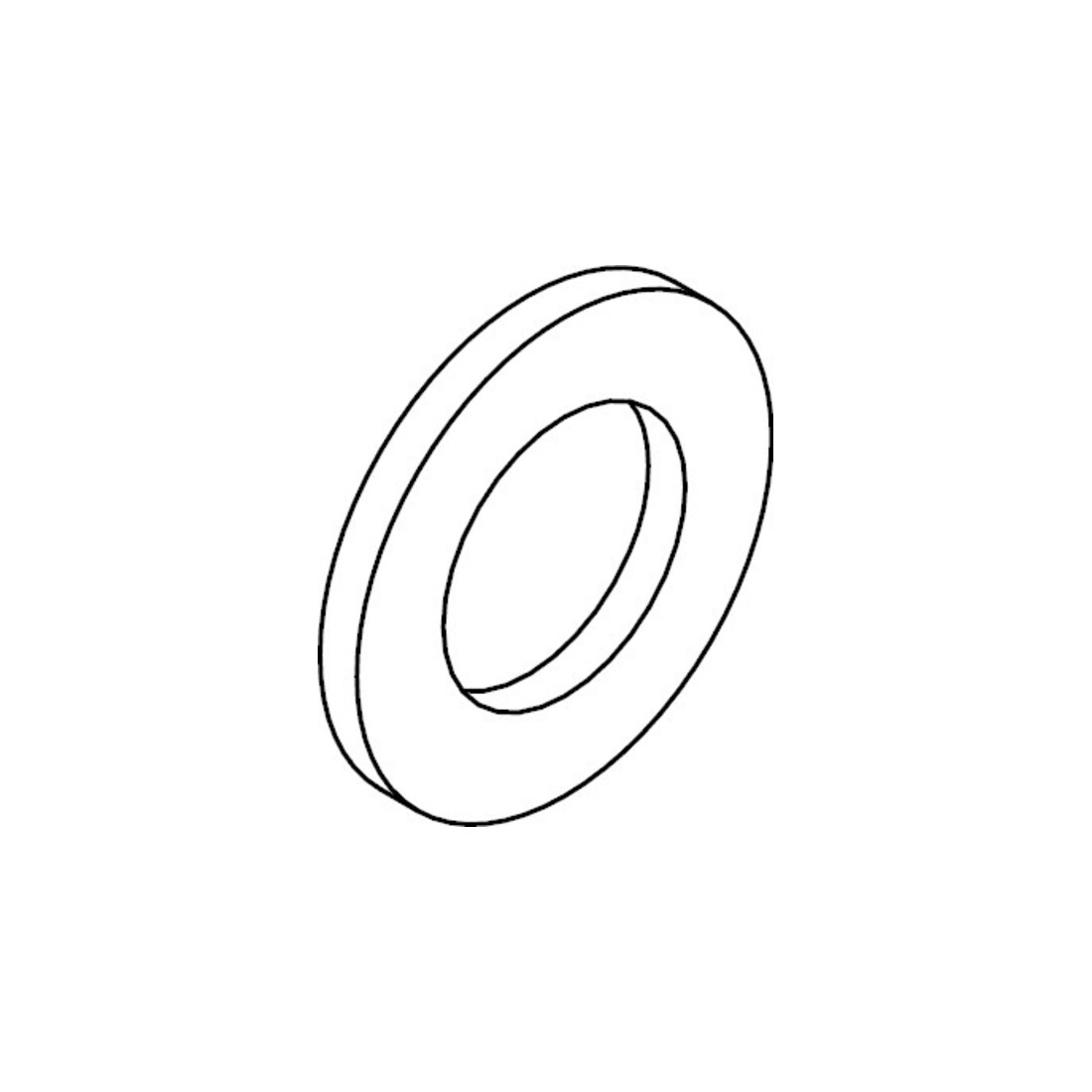 DIN 433 Rondelle pour vis cylindriques, MS 10,5 H