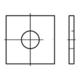 DIN 436 Scheibe Standard/für Holzkonstruktionen Edelstahl A2 26mm