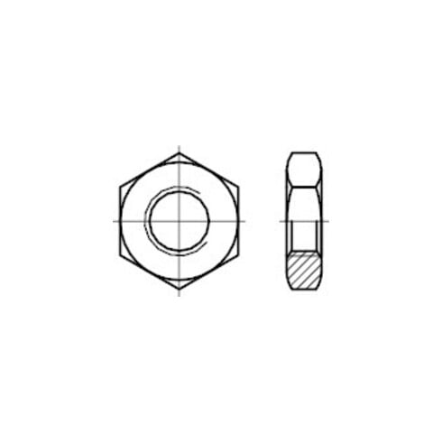 DIN 439 Écrou hexagonal fin 4 B M14x1,5 HP