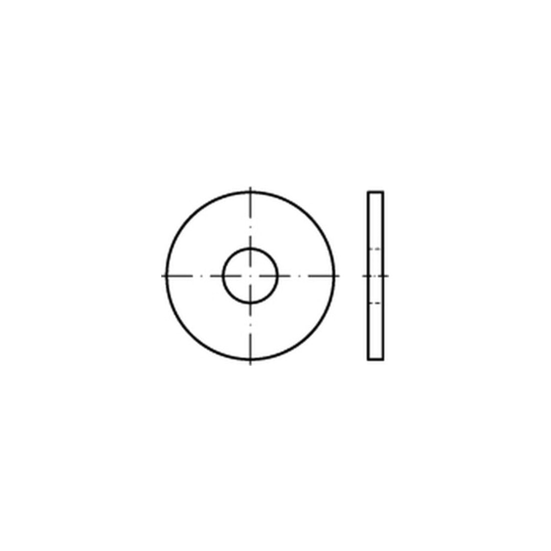 DIN 440-R/ISO 7094 Unterlegscheibe Stahl Form R 39mm