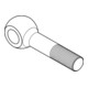 DIN 444 Boulon à œil, 4.6 galZn B M12x40 HP-3