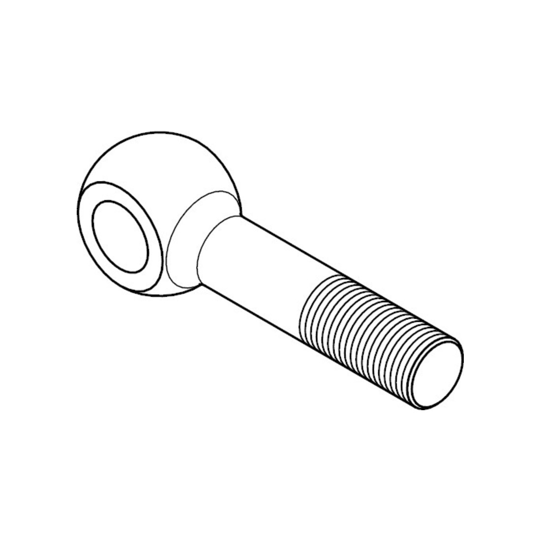 DIN 444 Vis à œil, MS B M16x110 HP
