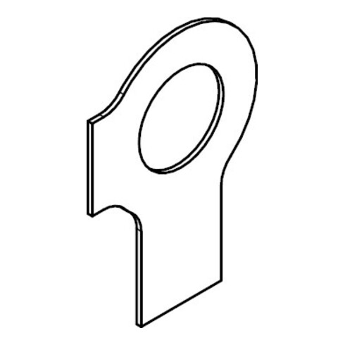 DIN 463 Rondelle à 2 oreilles, ST 6,4 KP